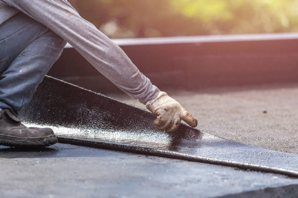 Professional Exterior Waterproofing technician working in West Orange, NJ